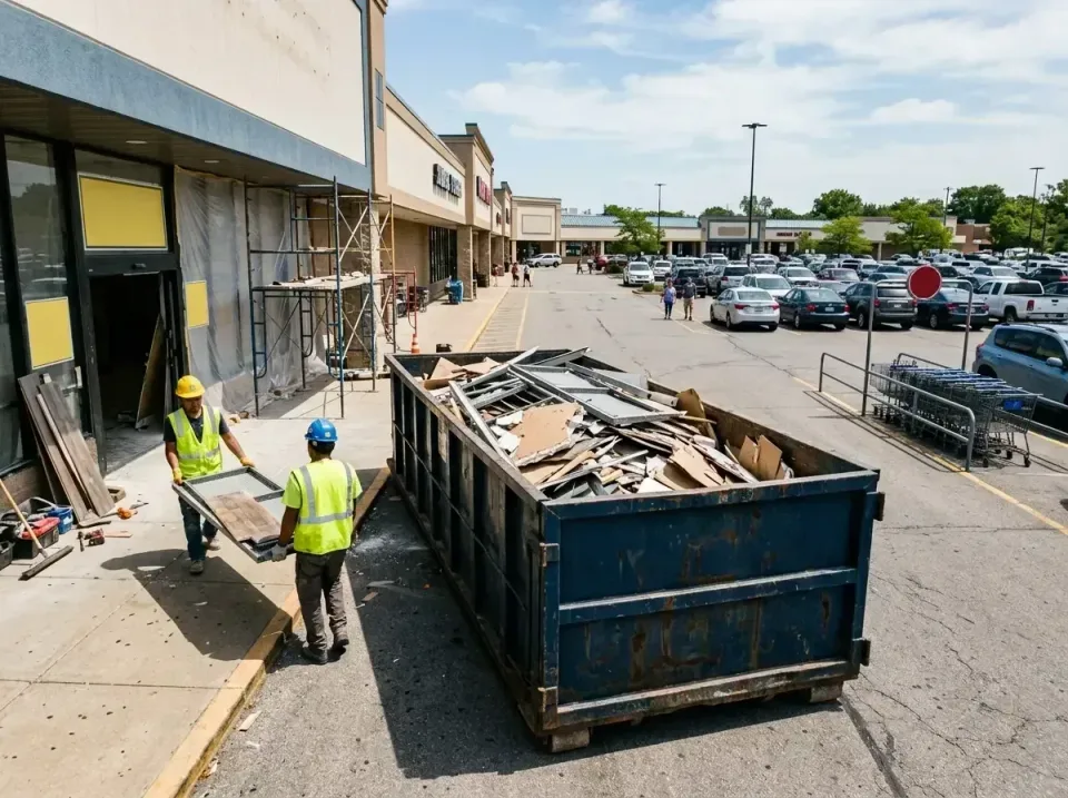 retail-store-renovation-debris-003 — frequently asked questions, Roll-off Dumpster Rentals in Hallam, PA